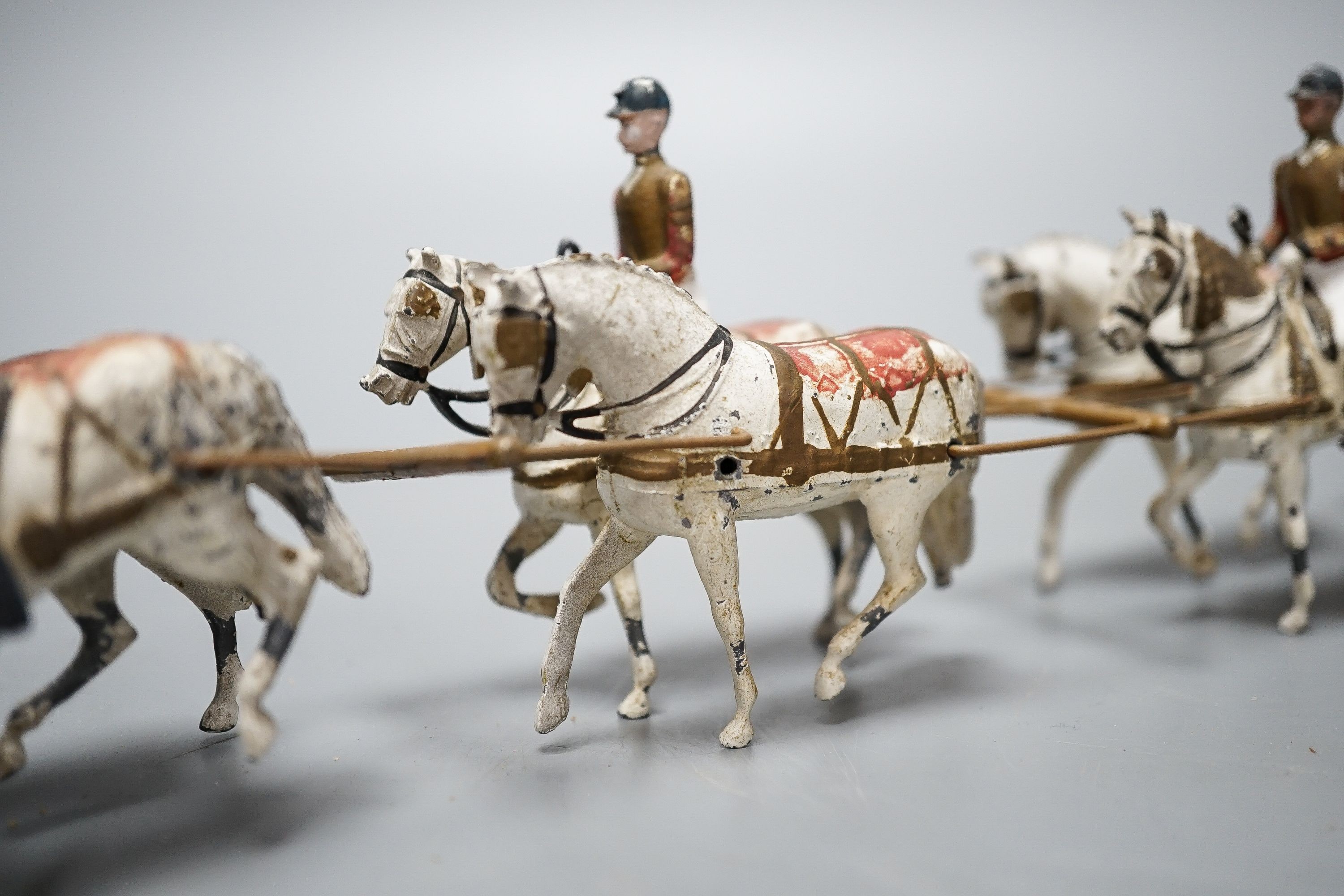 A Britains 40295 Queen Elizabeth II Coronational coach and horses, unboxed